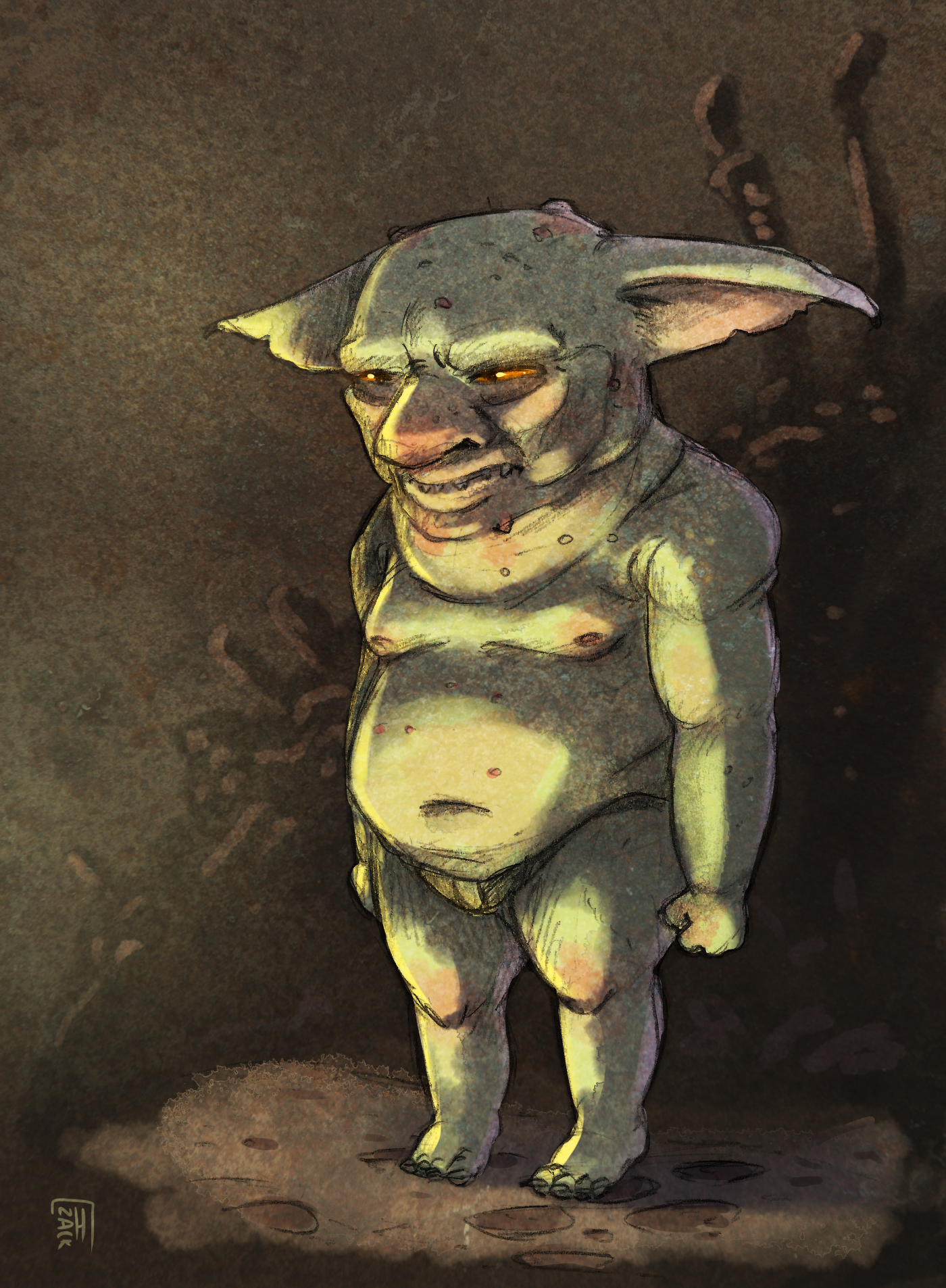 Troll horreur gnome féerique
